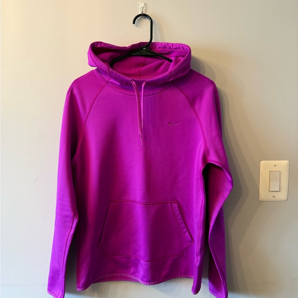 Nike Women's Vibrant Purple Cowl Neck Sweater